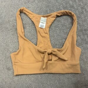 L*Space Tara Ribbed Bikini Top